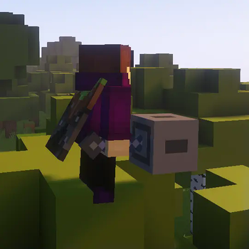 3D Bare Bones Mace (Spark/Essential mod animations ver)