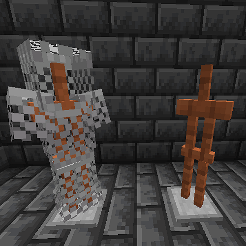 Acacia Armor Stand