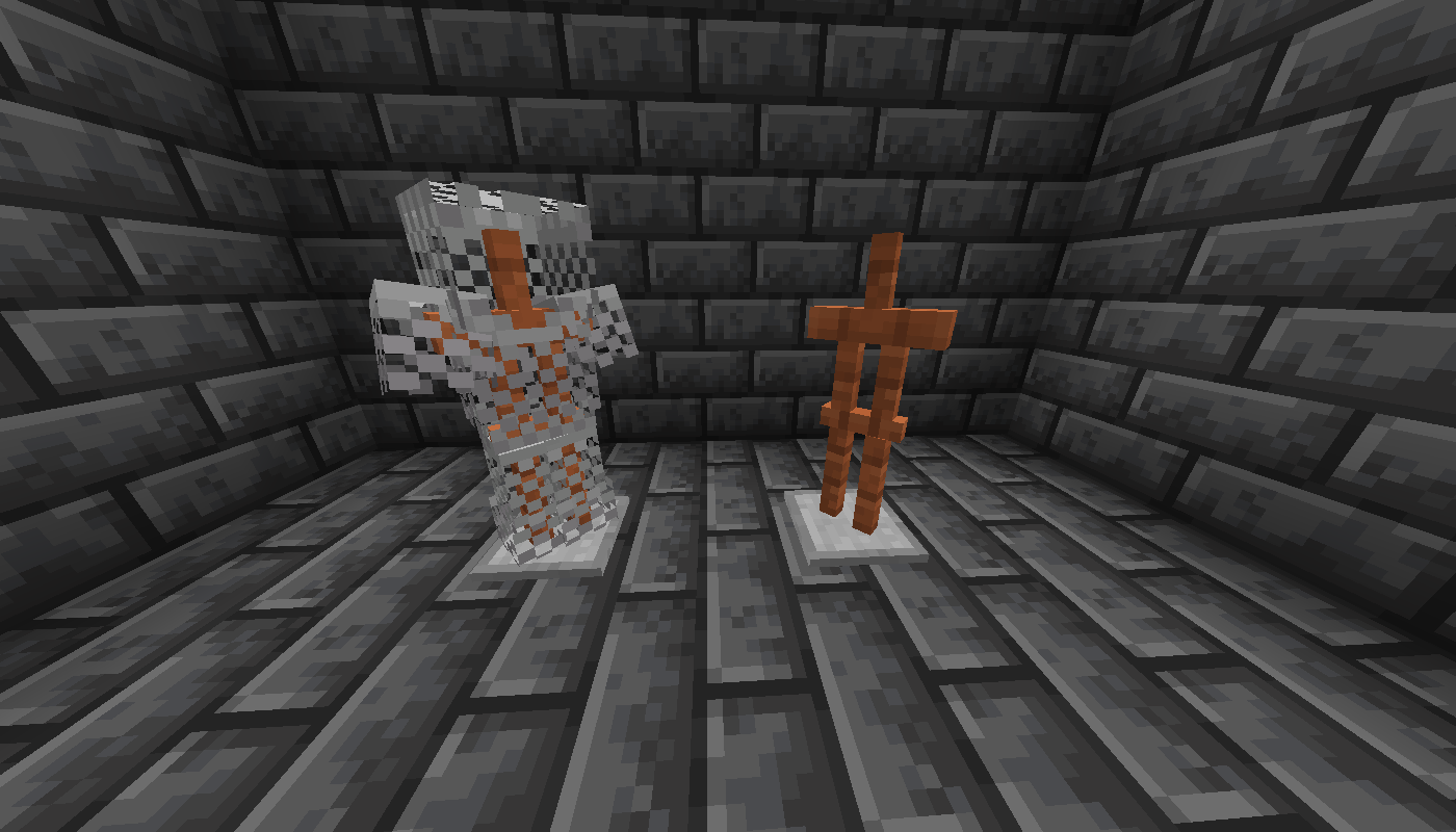 Acacia Armor Stand