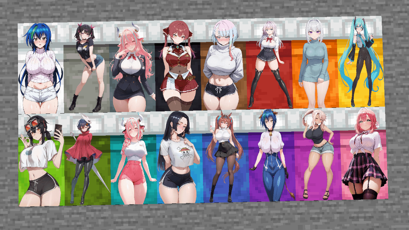 anime waifu Beds #24