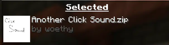 Another Click Sound