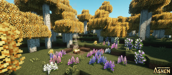 Ashen Autumn Forest