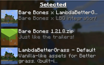 Bare Bones x LambdaBetterGrass
