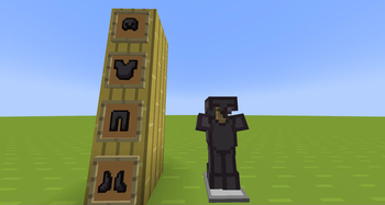 Bare Bones Classic Style Netherite Armor