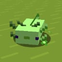 Bare Bones Green Axolotl