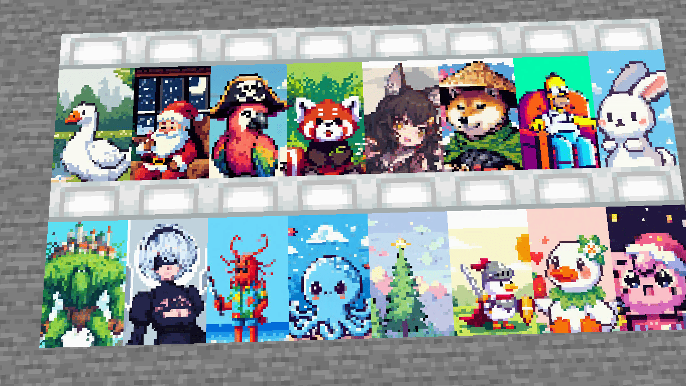 Beds pixel art