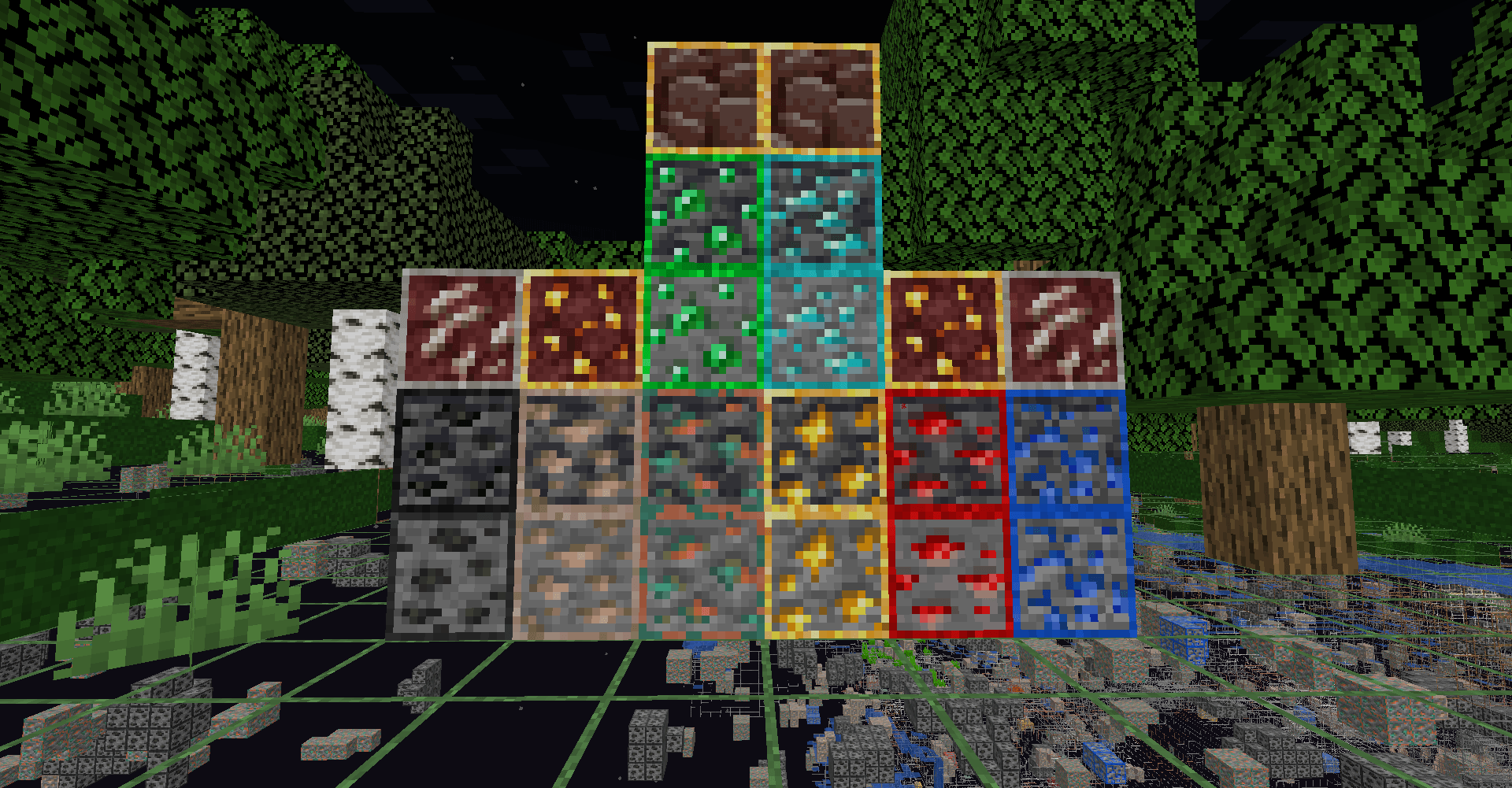 Download BEG's X-Ray and Ore Outlines — Minecraft Resourcepacks — MetaMods