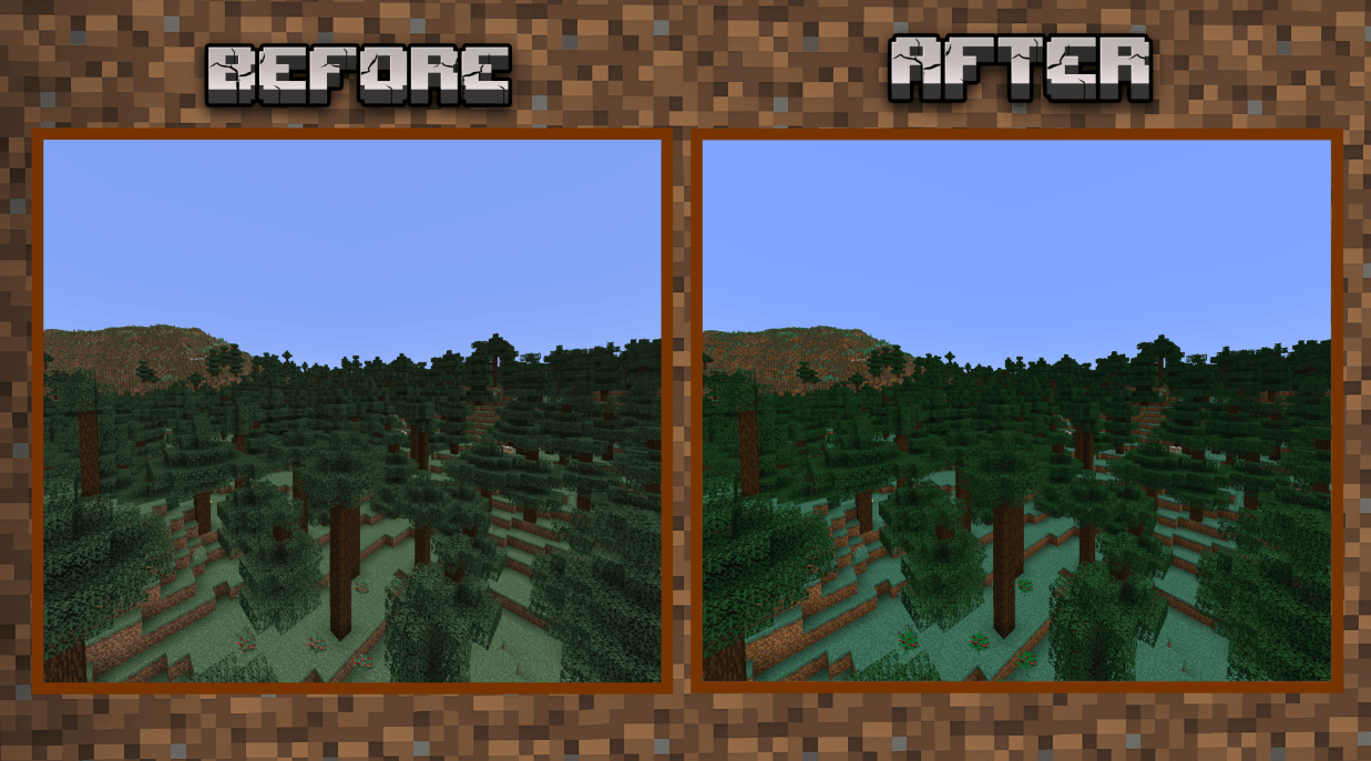 Saturation Mod Minecraft Java Download Better Colors - Saturation & Vibrancy — Minecraft ...