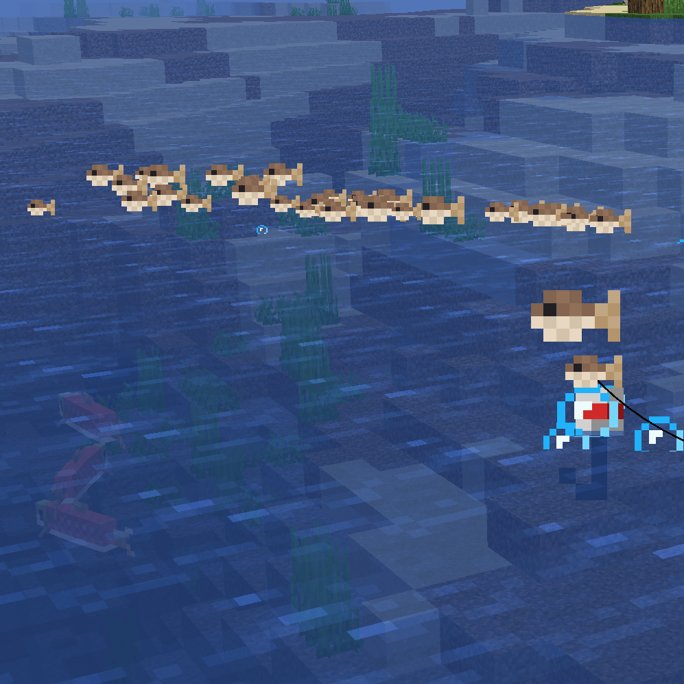 Better fishing particles