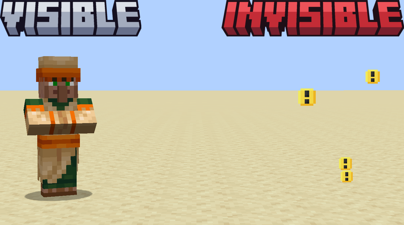 Better invisibility particles