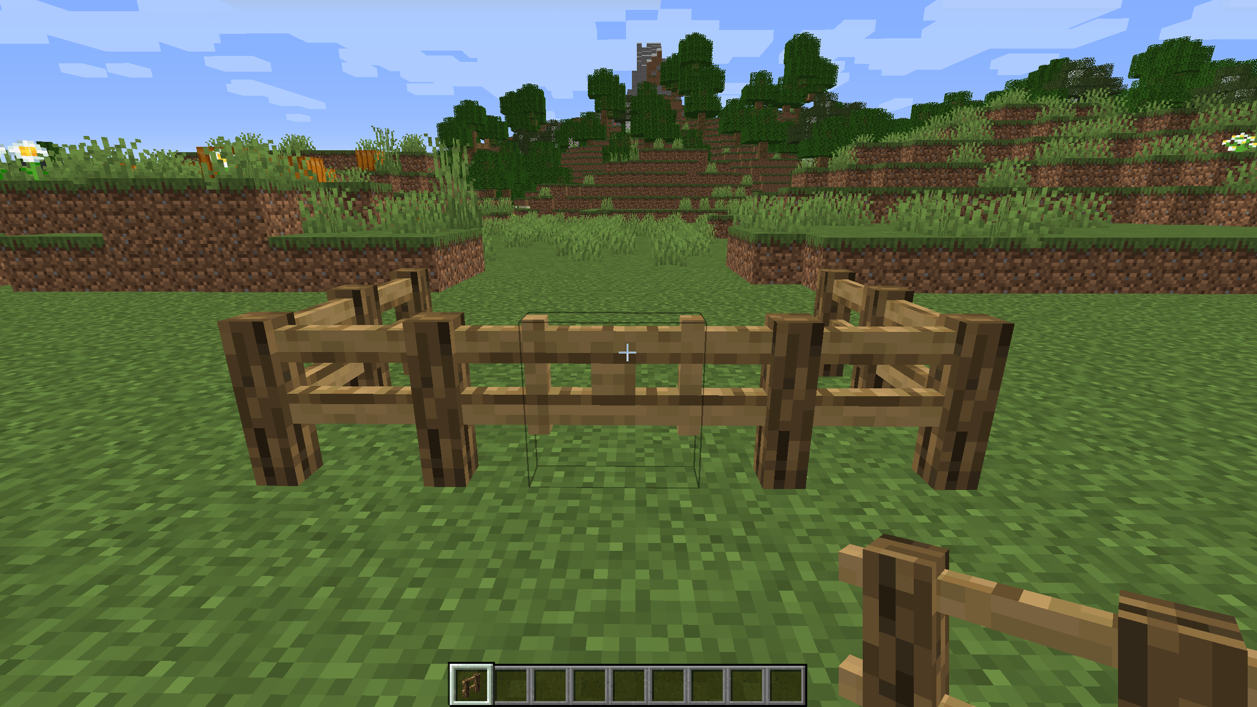 Скачать Better Wooden Fence [Log Version] — Minecraft Ресурспаки — MetaMods