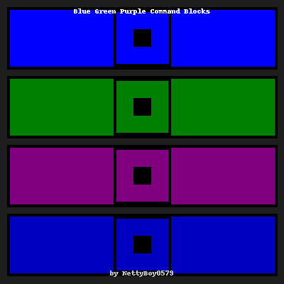 Download blue purple and green command blocks — Minecraft Resourcepacks ...