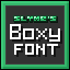 Slyme's Boxy Font