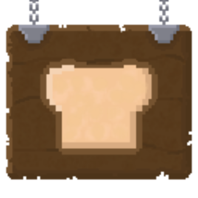 Bread GUI and Hotbar