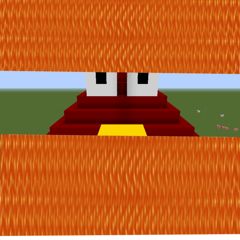 Burning Durp Bird Texture