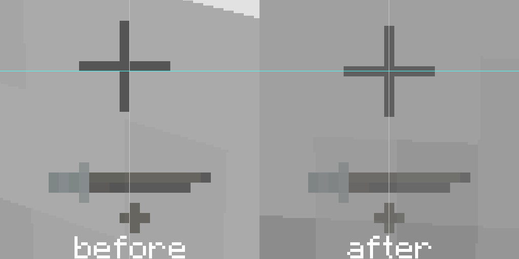 Centered Crosshair Fix