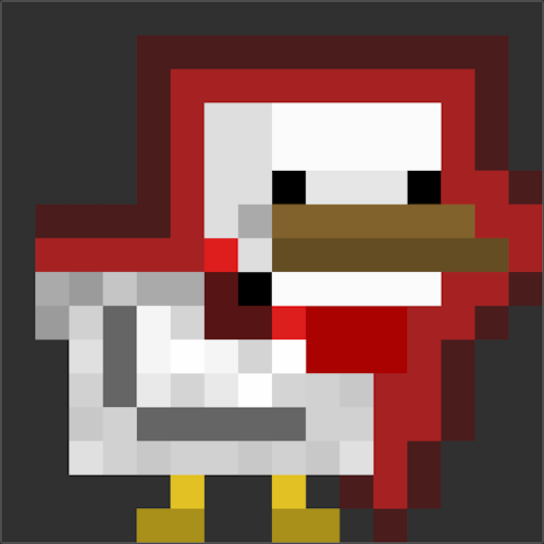 Chicken IN Lava!