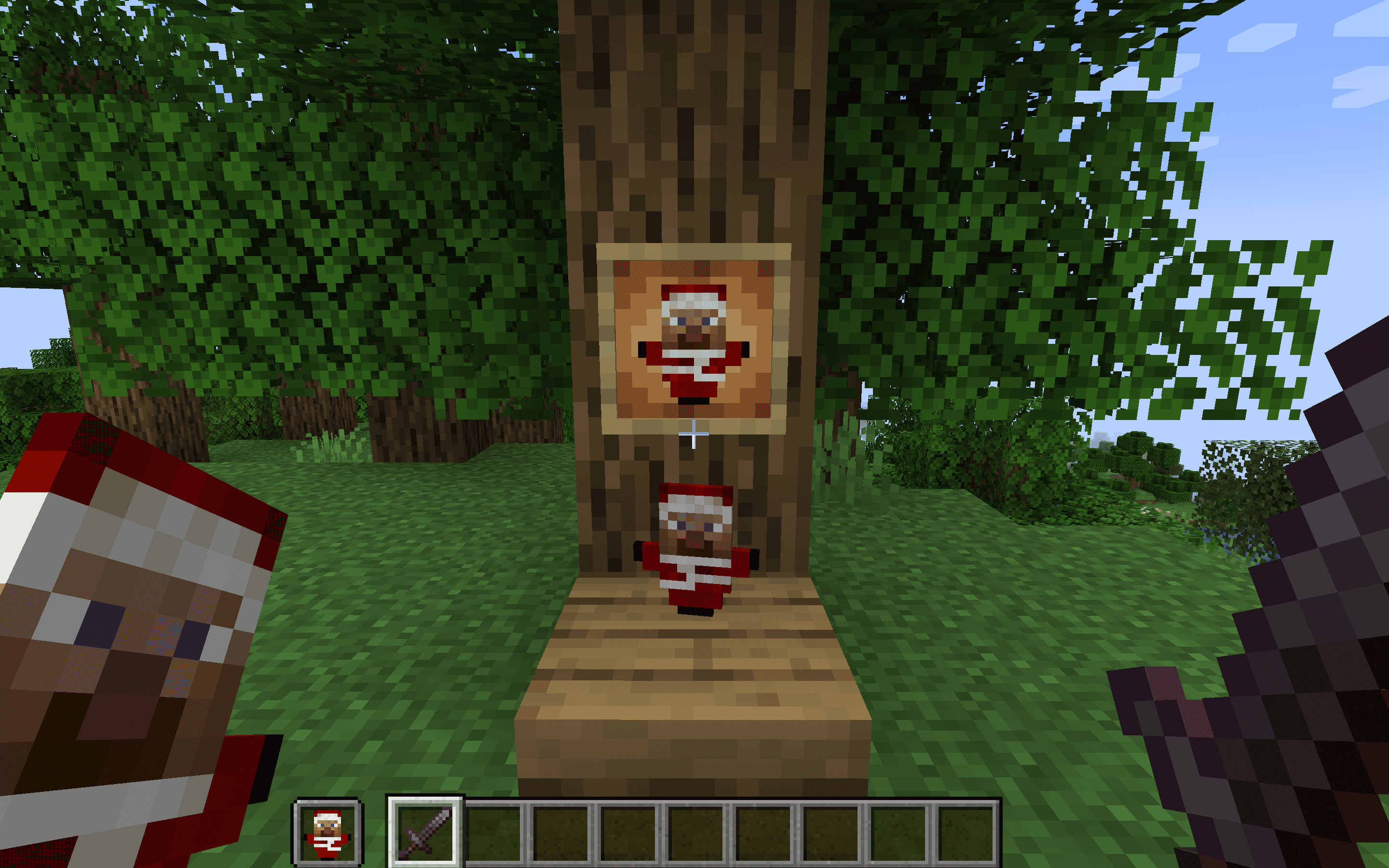 Christmas Steve Totem of Undying