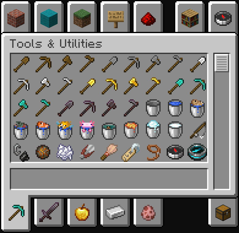 Скачать Clean Inventory — Minecraft Ресурспаки — MetaMods