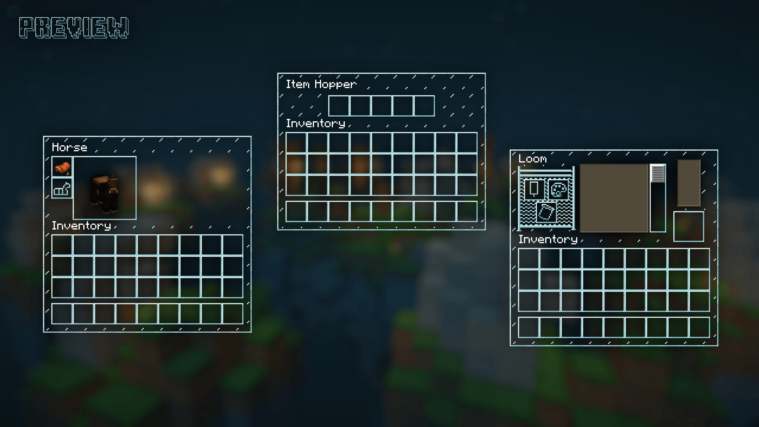Clear "Glass" GUI