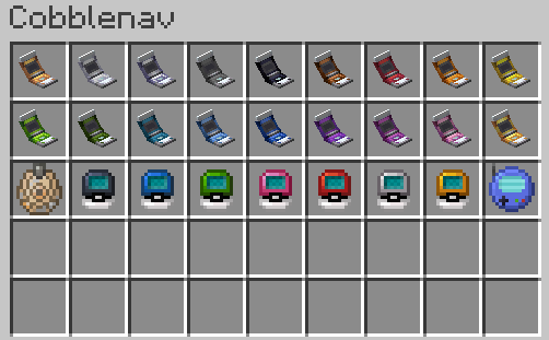 Cobblemon 3D Pokenavs