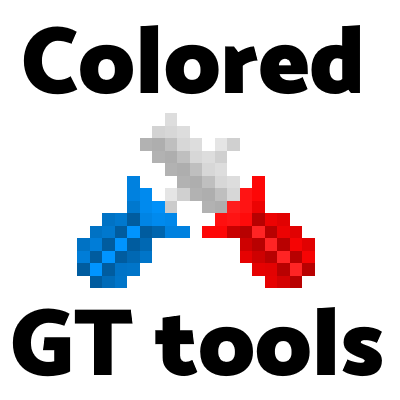 Colored GregTech Screwdriver and File