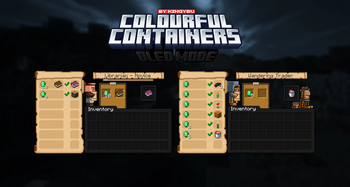 Colourful Containers OLED GUI