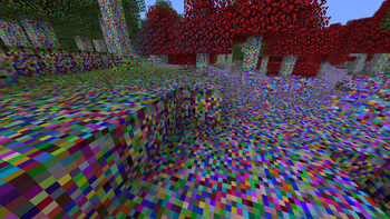Corrupted texture pack