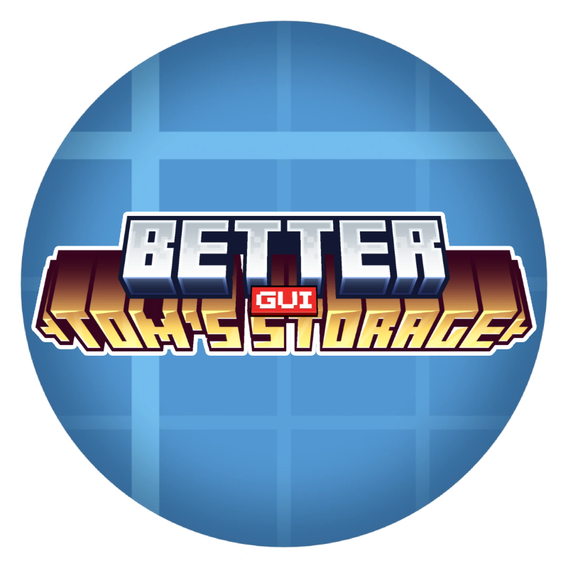 Create: Better Tom's  Storage GUI