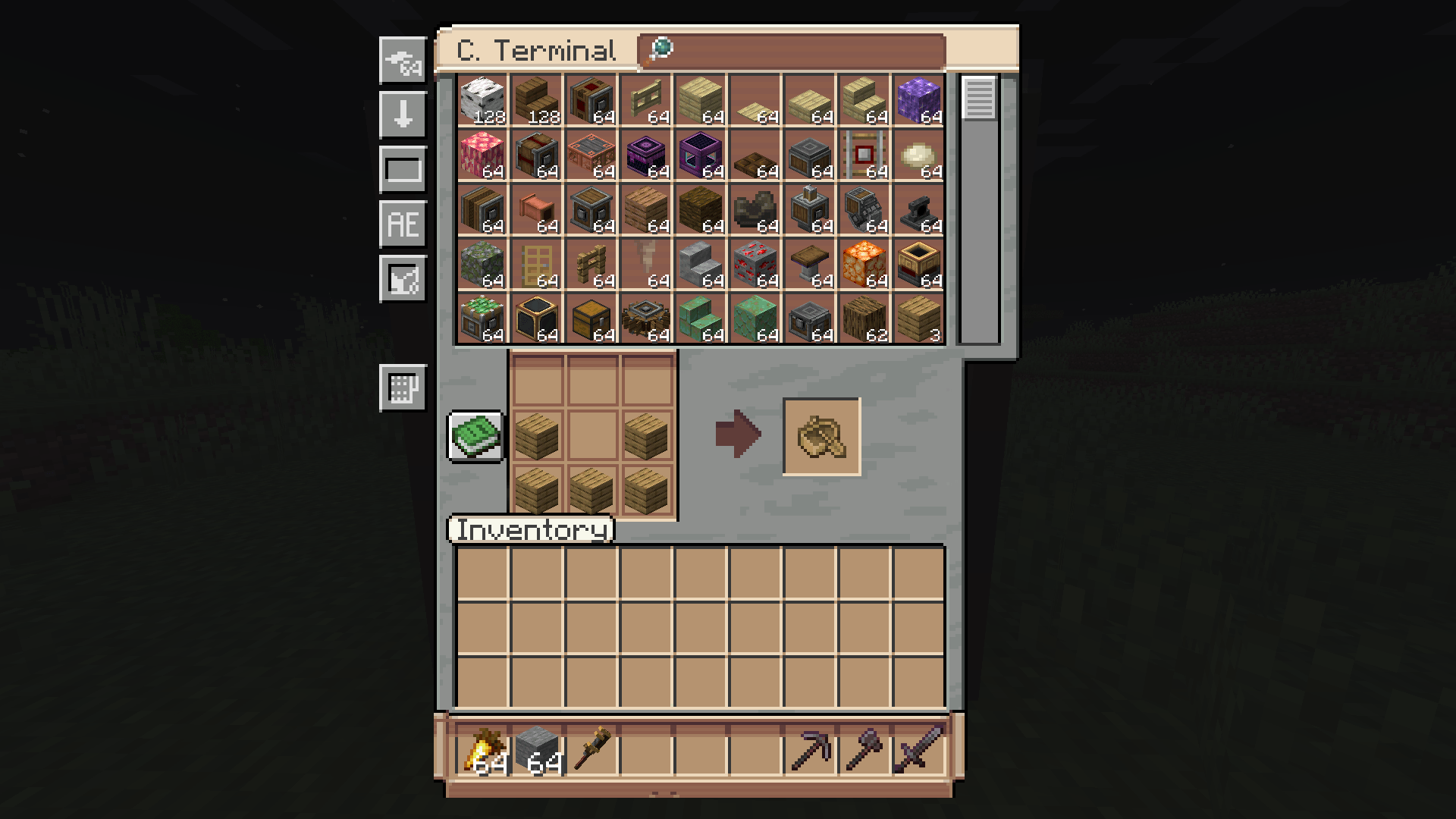 Create: Better Tom's  Storage GUI