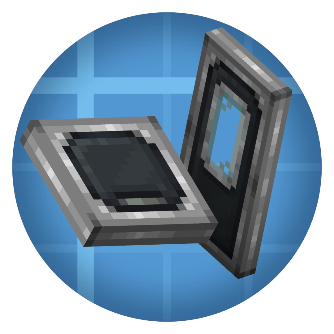 Create: Brassless Train Door & Trapdoor