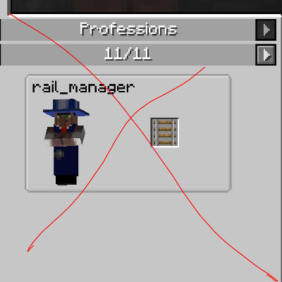 Create: Villagerology NO Rail Manager