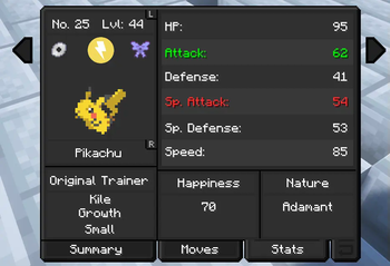 Dark Mode GUI for Pixelmon