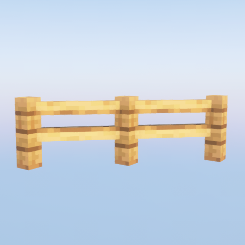 Diagonal Fences BlueMap Pack