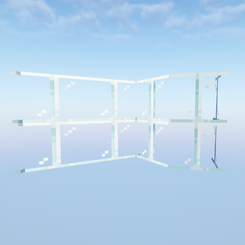 Diagonal Windows BlueMap Pack