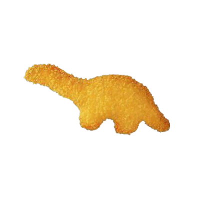 Dino chicken nugget texture pack