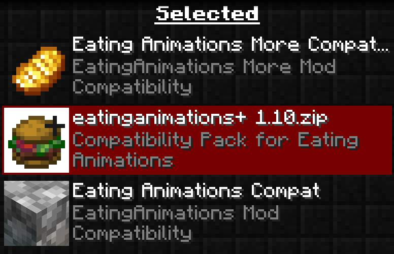 Eating Animations More Mod Compatibility [FORGE]