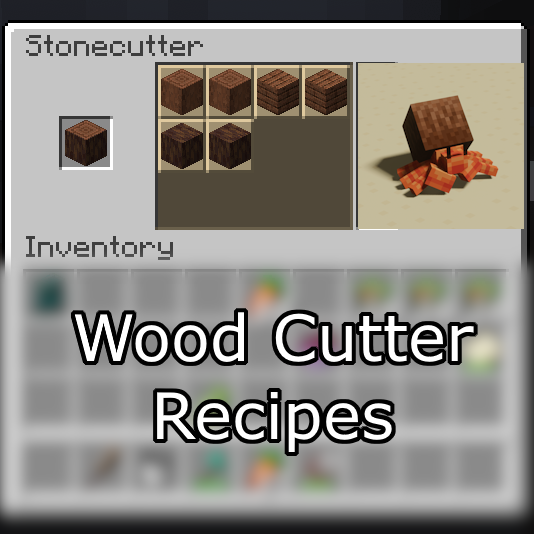 Ecologics Wood Stonecutter Recipes