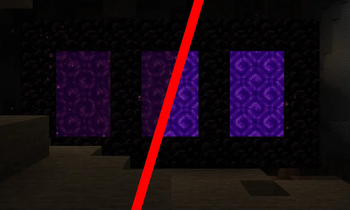 Emissive Nether Portals
