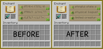 Enchanting Table Language Translator
