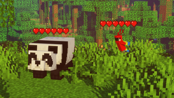 Entity Healthbars: Hearts