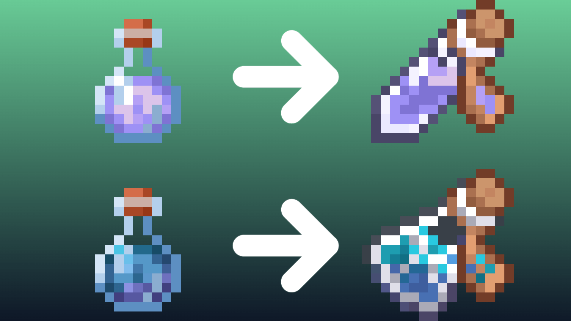 Ethium's Distinct Potions