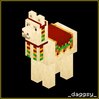 Fancy Llama Decor
