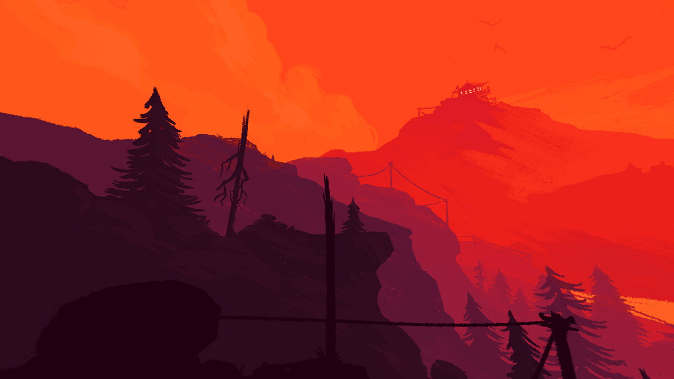 Firewatch sky