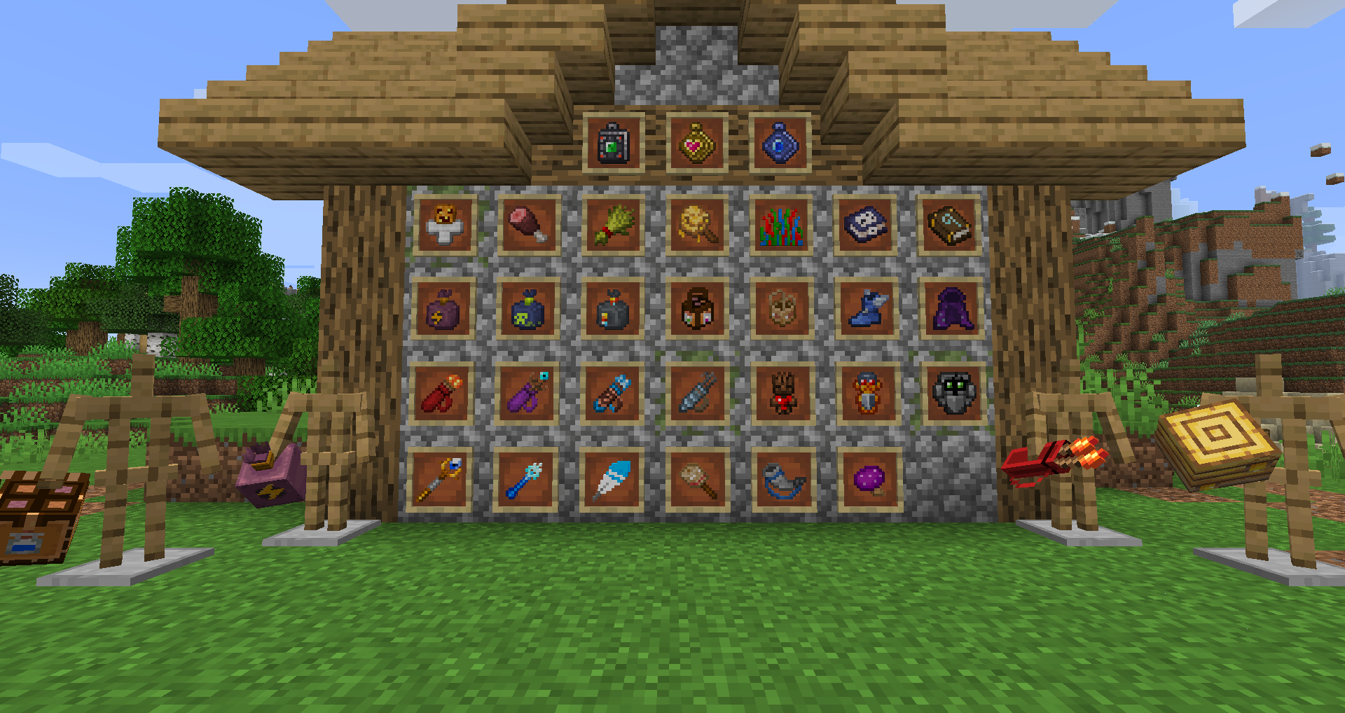 Flattened Dungeons Artifacts