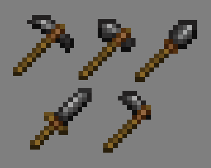 Flint instead of wood