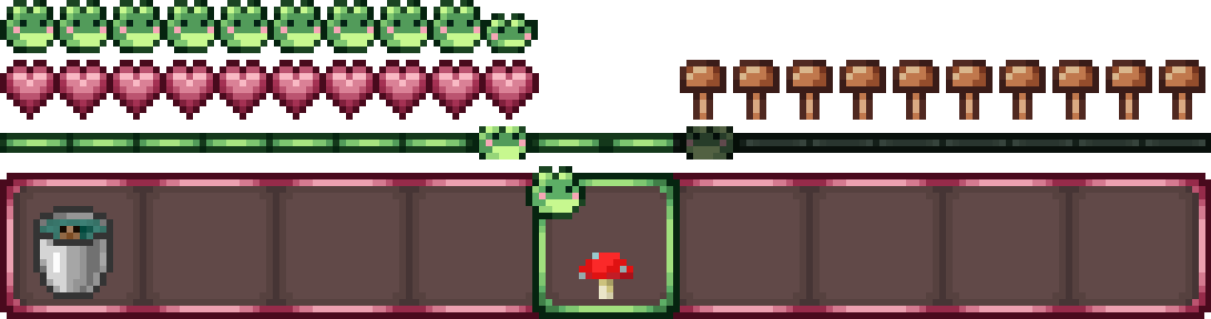 Frogcrafting Hotbar