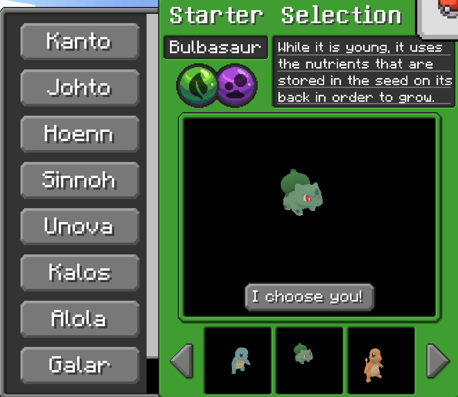 Generation 1 (Generations x Cobblemon)