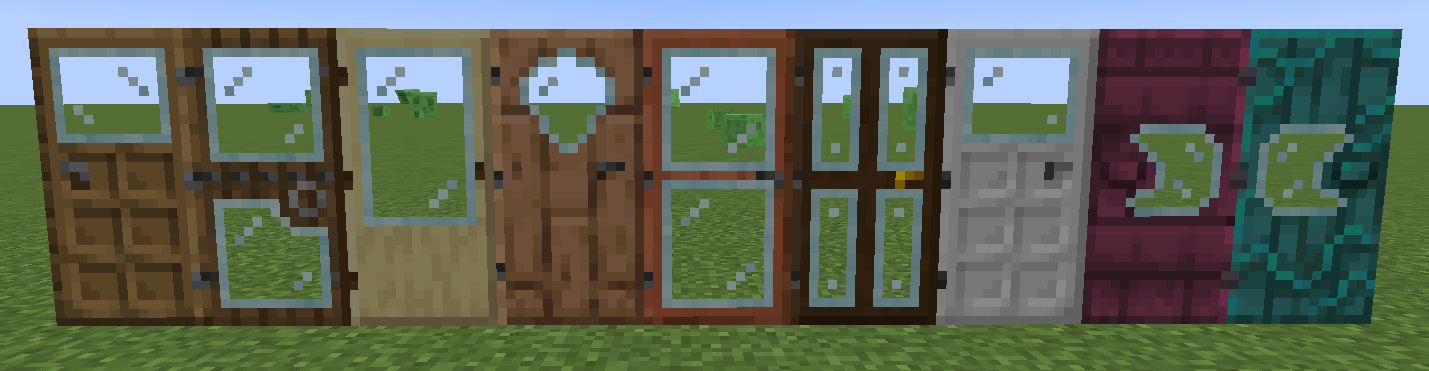 Glass Doors!