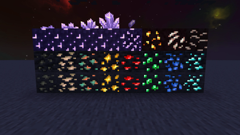 Glowing Emissive Ores - Fusion